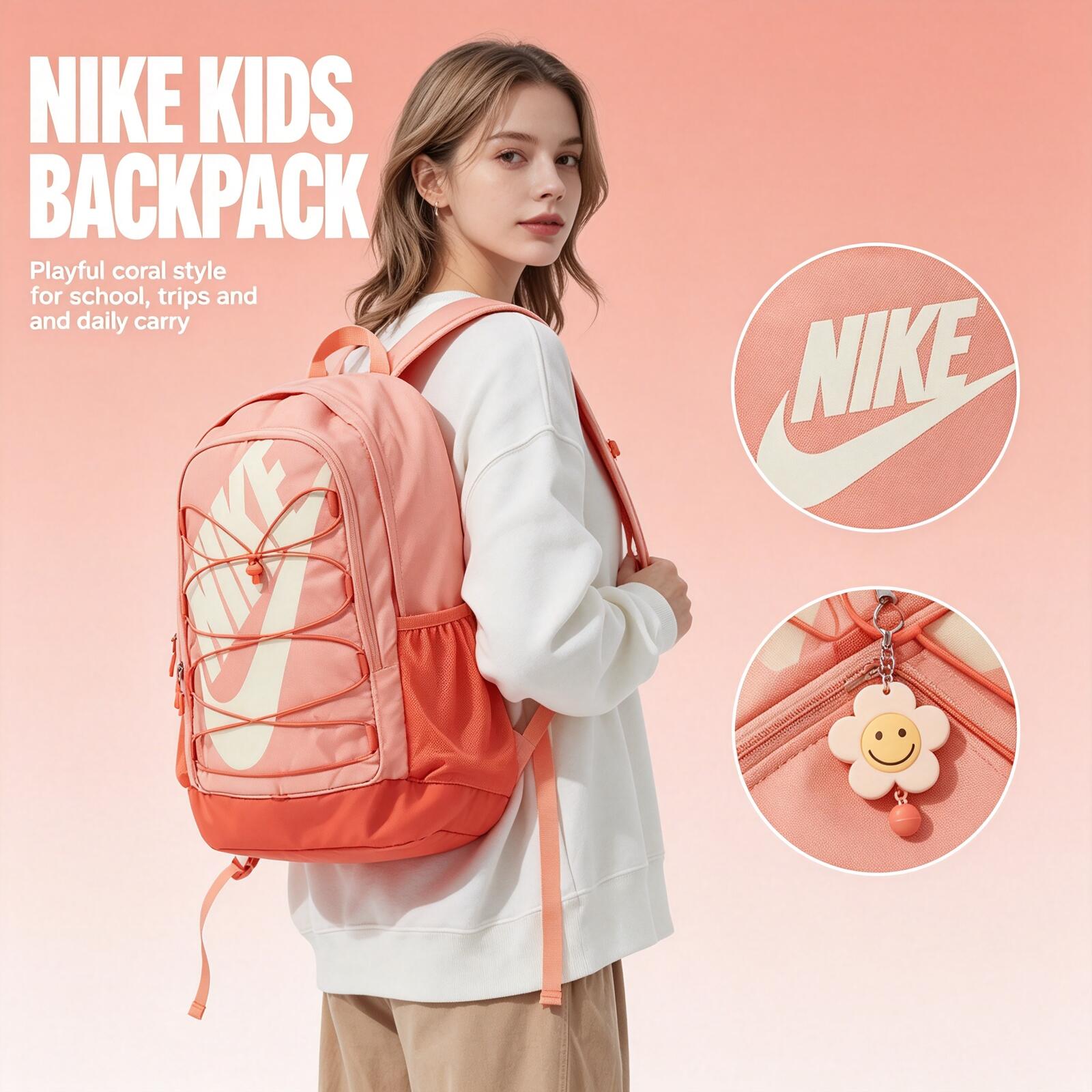 Fashion Backpack Women - Nike voor heren, dames, sportcomputertas met