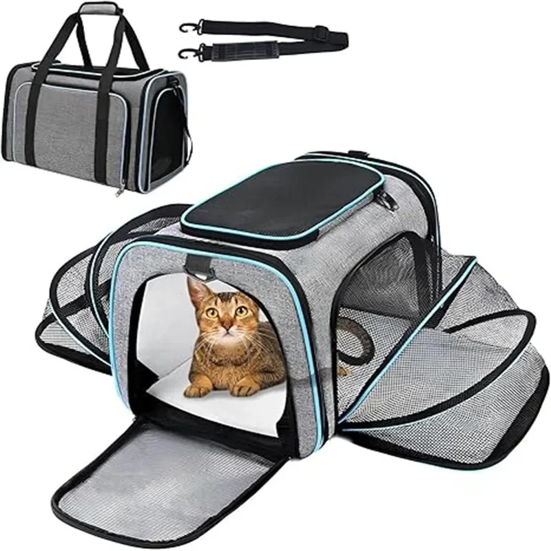 Foldable Backpack Small - Draagbare, ademende, opvouwbare huisdierdrager rugzak voor