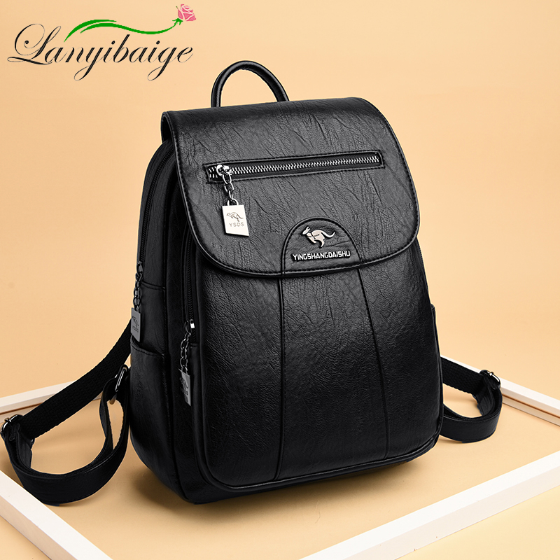 Fashion Backpack Women - 6 Kleuren Damesrugzak 2024 Nieuwe Hoogwaardige