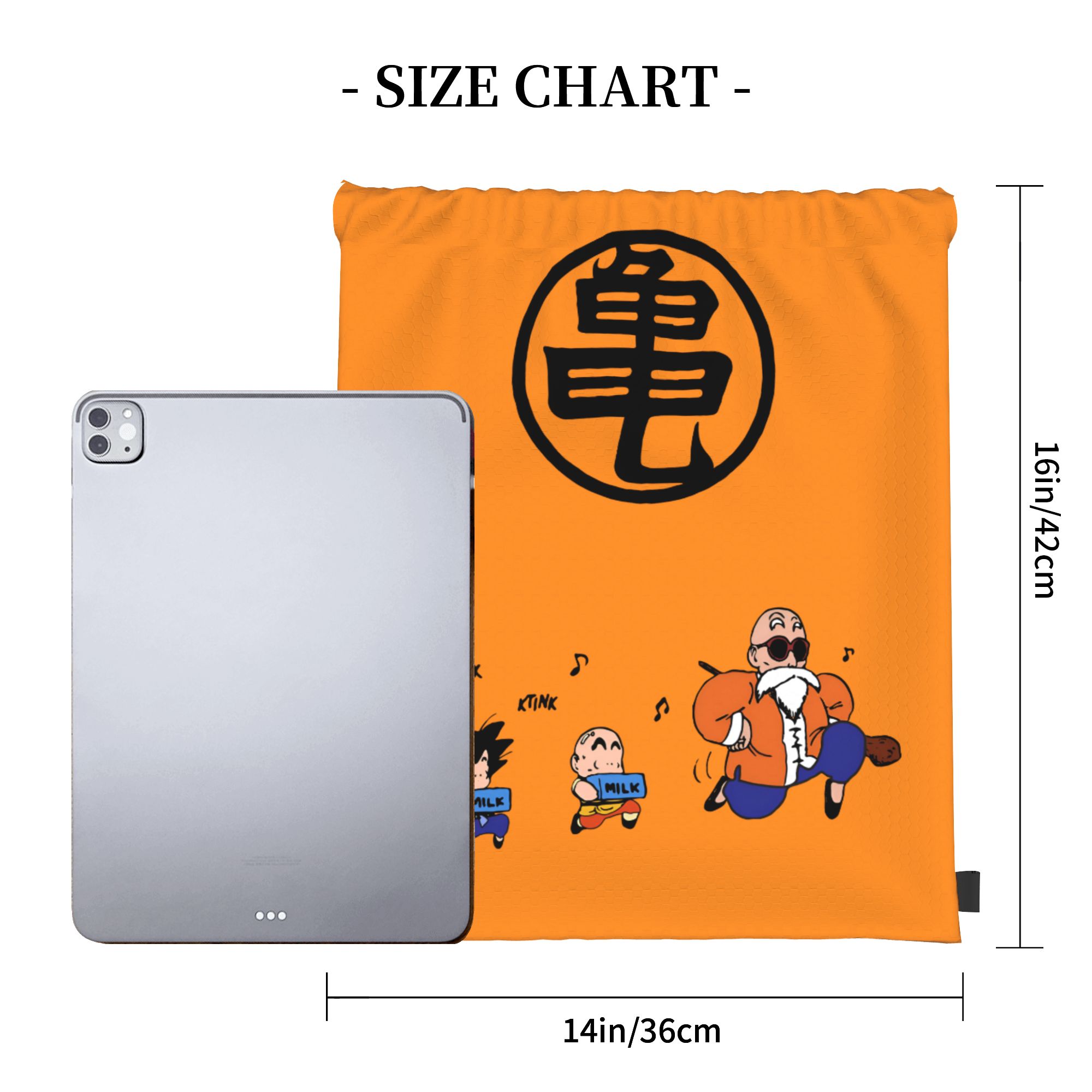 D-Dragon B-Ball Masters Roshis - Drawstring Gym Bag recensie en prijs