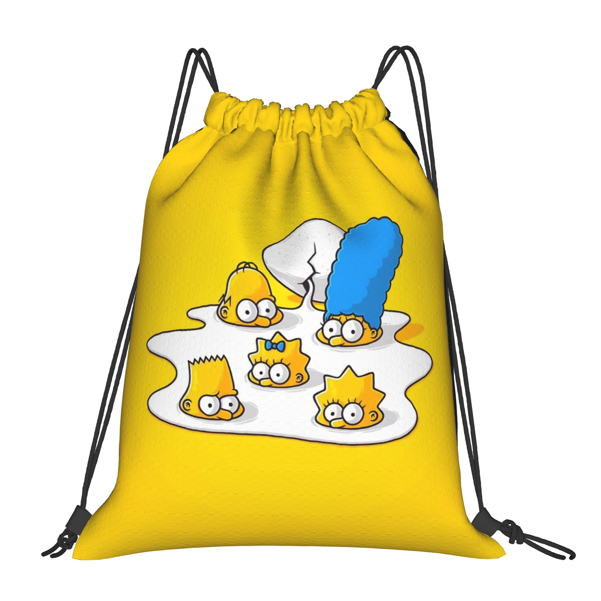 Simpsonsed Cartoon Rugzak met  - Drawstring Gym Bag recensie en prijs