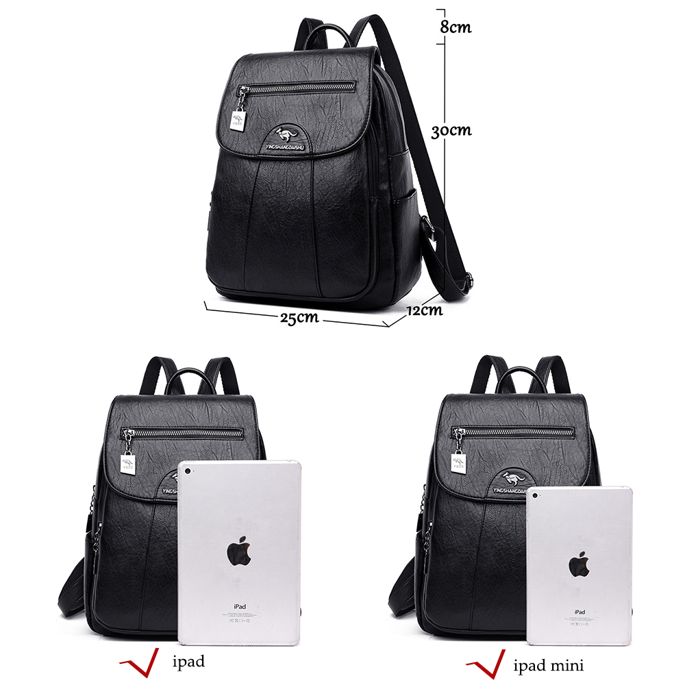 6 Kleuren Damesrugzak 2024 Nie - Fashion Backpack Women recensie en prijs