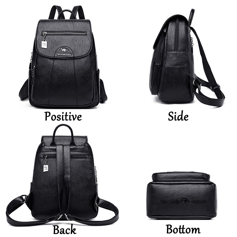 6 Kleuren Damesrugzak 2024 Nie - Fashion Backpack Women recensie en prijs