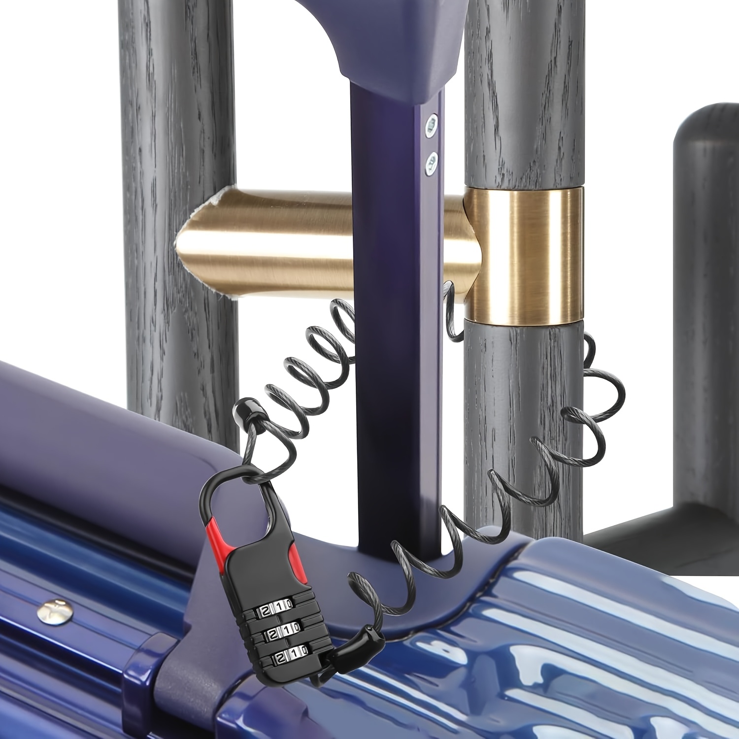 Combinatiehangslot met 3 cijfe - Travel Backpack Anti Theft recensie en prijs