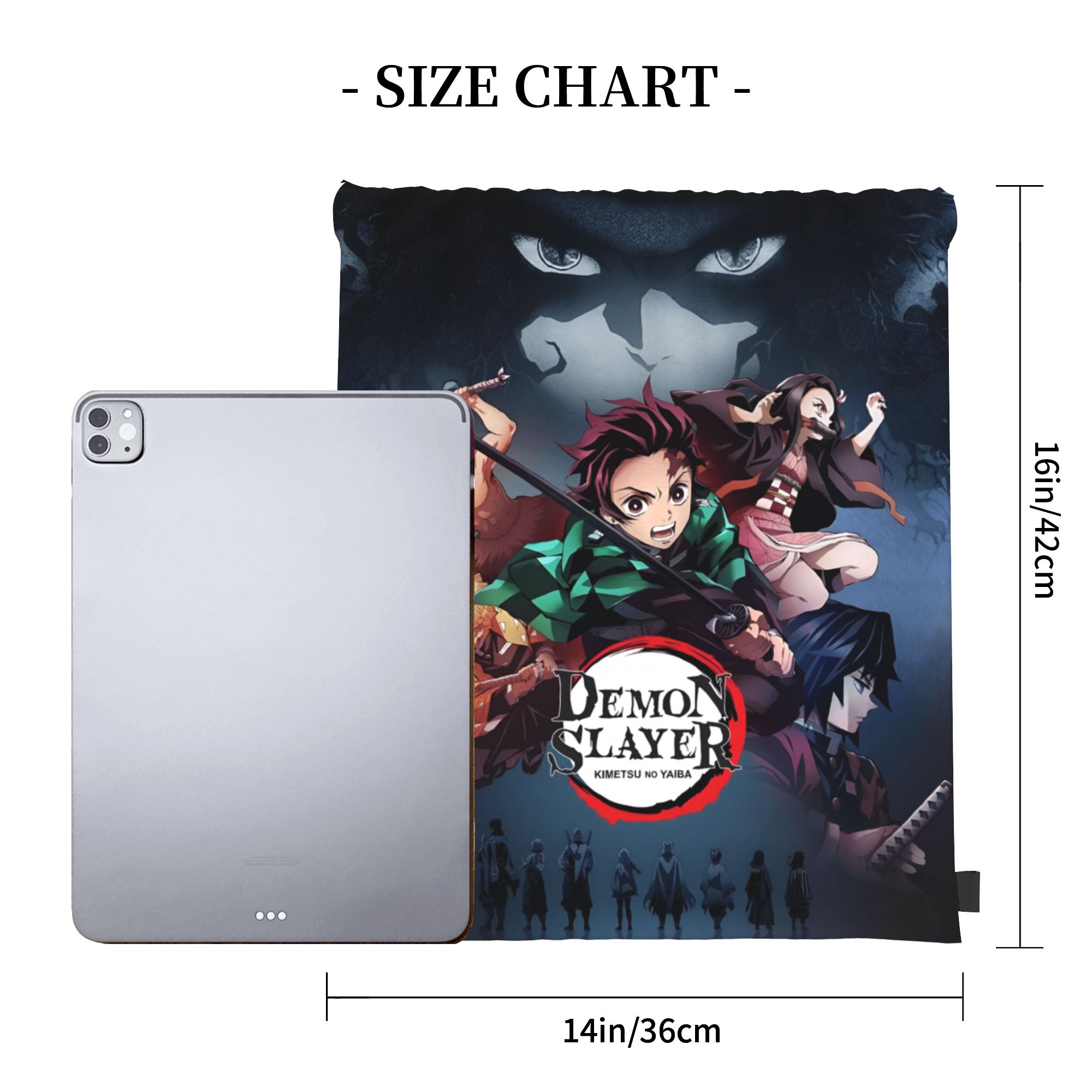 Aangepaste D-Demons Slayers ru - Drawstring Gym Bag recensie en prijs