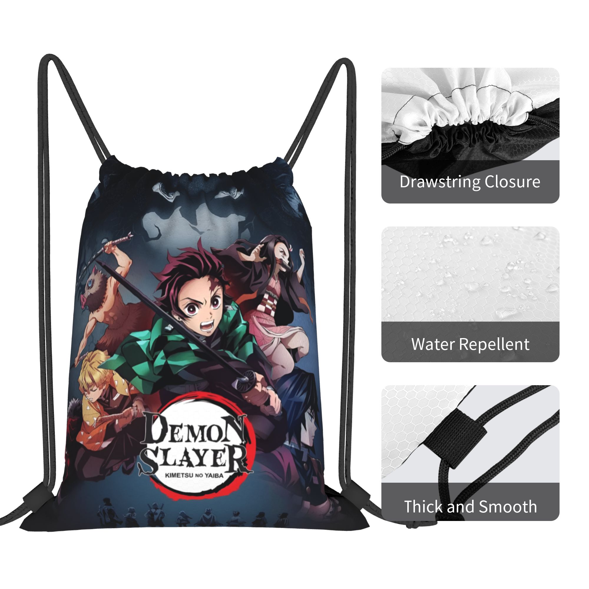 Aangepaste D-Demons Slayers ru - Drawstring Gym Bag recensie en prijs