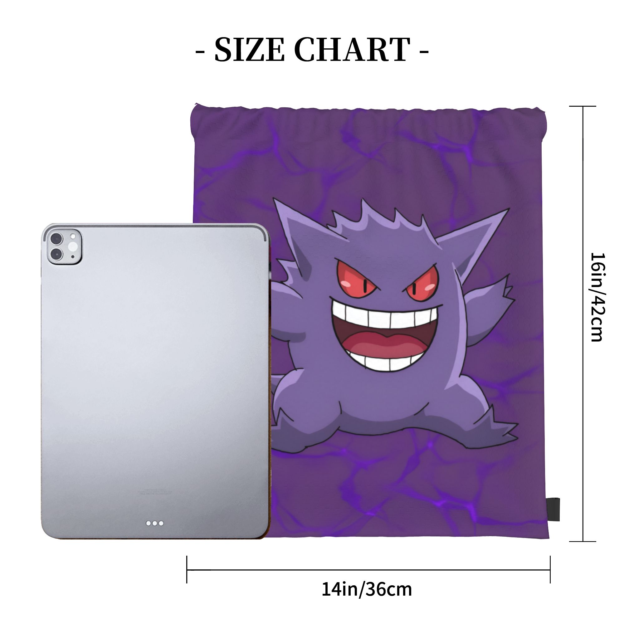 Aangepaste Pokemoned Gengars r - Drawstring Gym Bag recensie en prijs
